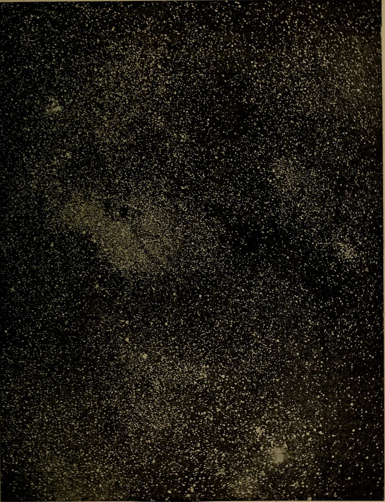 An illustration from Stars and telescopes; a hand-book of popular astronomy, founded on the 9th ed. of Lynn's Celestial motions, 1899, leaf 316