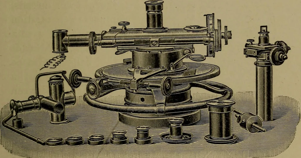 An illustration from Stars and telescopes; a hand-book of popular astronomy, founded on the 9th ed. of Lynn's Celestial motions, 1899, leaf 402