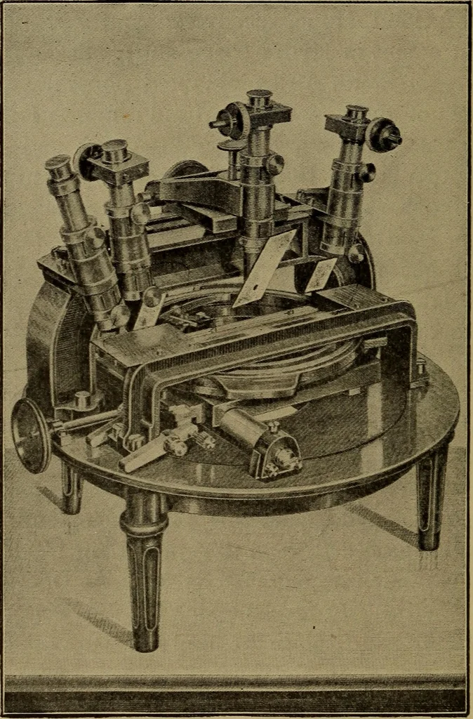 An illustration from Stars and telescopes; a hand-book of popular astronomy, founded on the 9th ed. of Lynn's Celestial motions, 1899, leaf 407