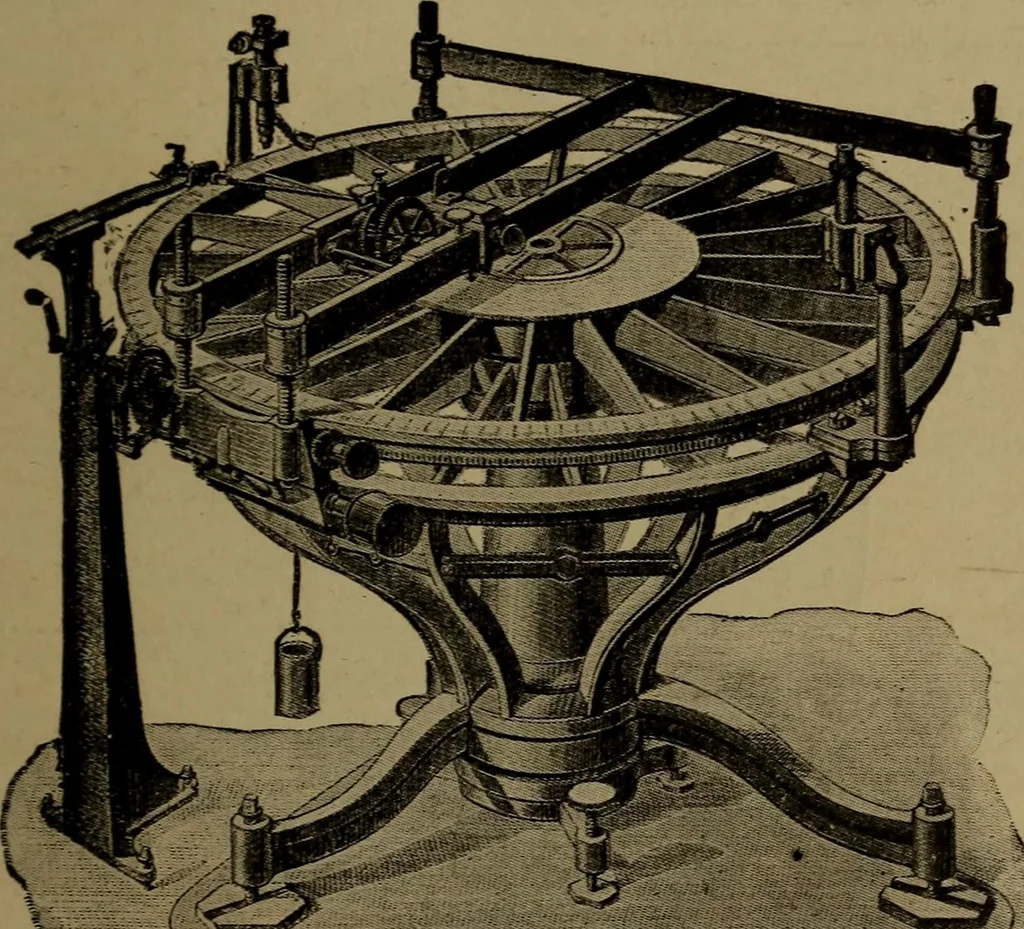 An illustration from Stars and telescopes; a hand-book of popular astronomy, founded on the 9th ed. of Lynn's Celestial motions, 1899, leaf 428