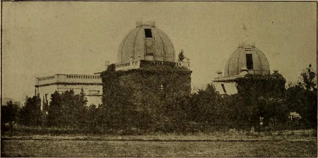 An illustration from Stars and telescopes; a hand-book of popular astronomy, founded on the 9th ed. of Lynn's Celestial motions, 1899, leaf 435