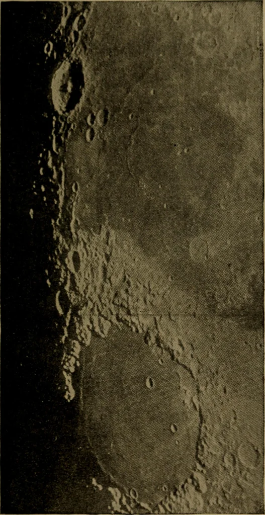 An illustration from Stars and telescopes; a hand-book of popular astronomy, founded on the 9th ed. of Lynn's Celestial motions, 1899, leaf 64