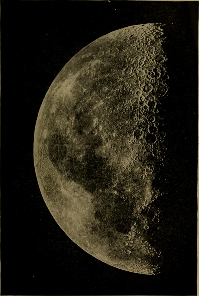 An illustration from Stars and telescopes; a hand-book of popular astronomy, founded on the 9th ed. of Lynn's Celestial motions, 1899, leaf 66