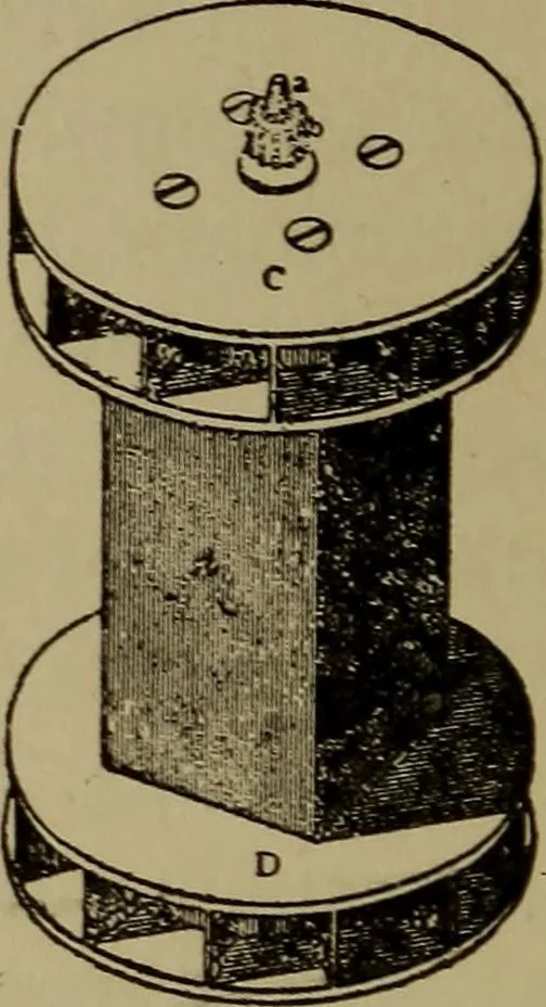 An illustration from Stars and telescopes; a hand-book of popular astronomy, founded on the 9th ed. of Lynn's Celestial motions, 1899, leaf 81