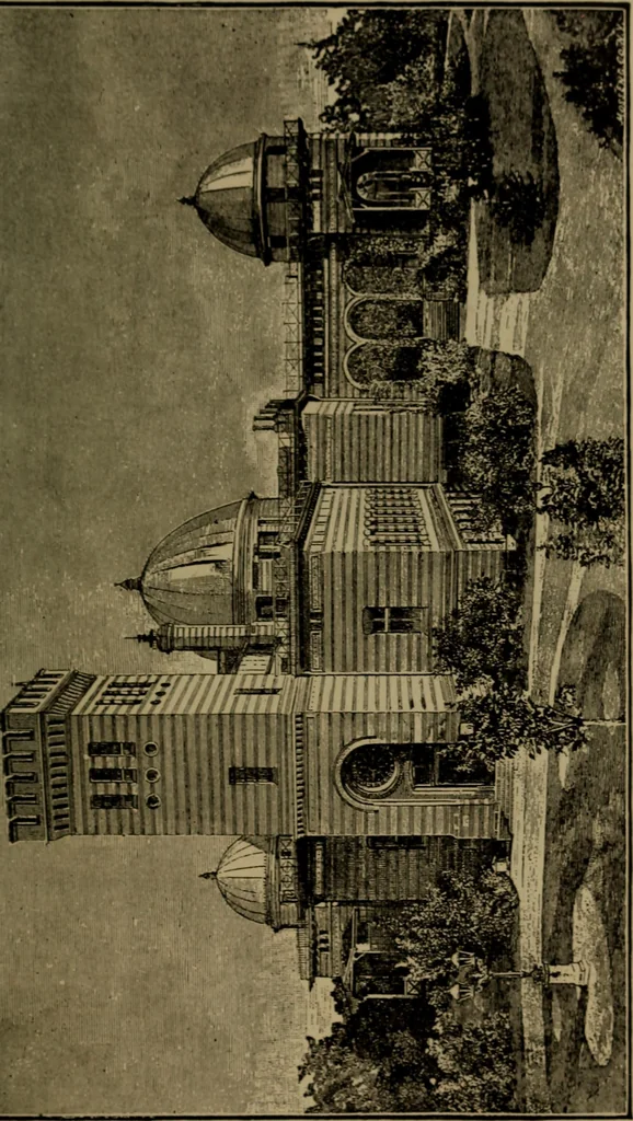 An illustration from Stars and telescopes; a hand-book of popular astronomy, founded on the 9th ed. of Lynn's Celestial motions, 1899, leaf 98