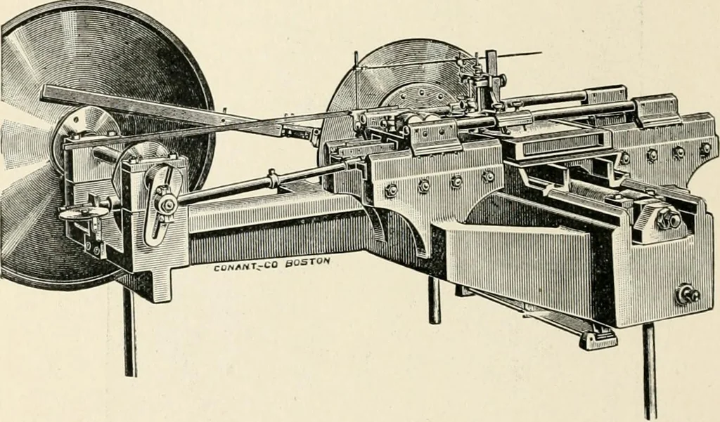 An illustration from Stars and telescopes; a hand-book of popular astronomy founded on the 9th ed. of Lynn's Celestial motions, 1901, leaf 105