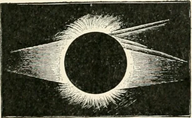 An illustration from Stars and telescopes; a hand-book of popular astronomy founded on the 9th ed. of Lynn's Celestial motions, 1901, leaf 124