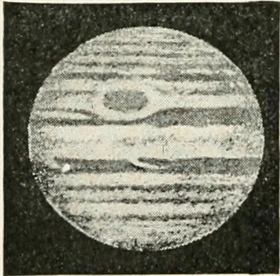 An illustration from Stars and telescopes; a hand-book of popular astronomy founded on the 9th ed. of Lynn's Celestial motions, 1901, leaf 159