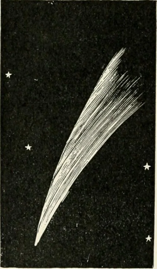 An illustration from Stars and telescopes; a hand-book of popular astronomy founded on the 9th ed. of Lynn's Celestial motions, 1901, leaf 233