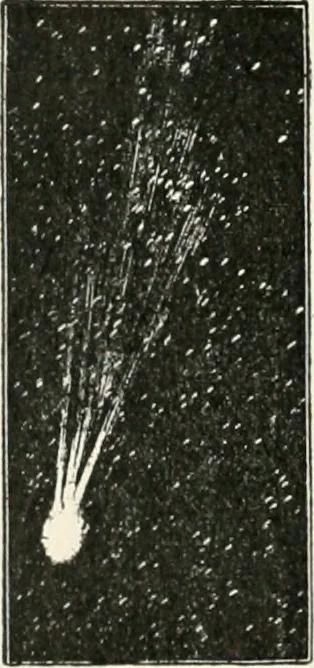 An illustration from Stars and telescopes; a hand-book of popular astronomy founded on the 9th ed. of Lynn's Celestial motions, 1901, leaf 243