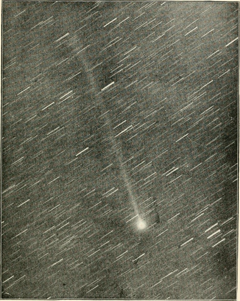 An illustration from Stars and telescopes; a hand-book of popular astronomy founded on the 9th ed. of Lynn's Celestial motions, 1901, leaf 250