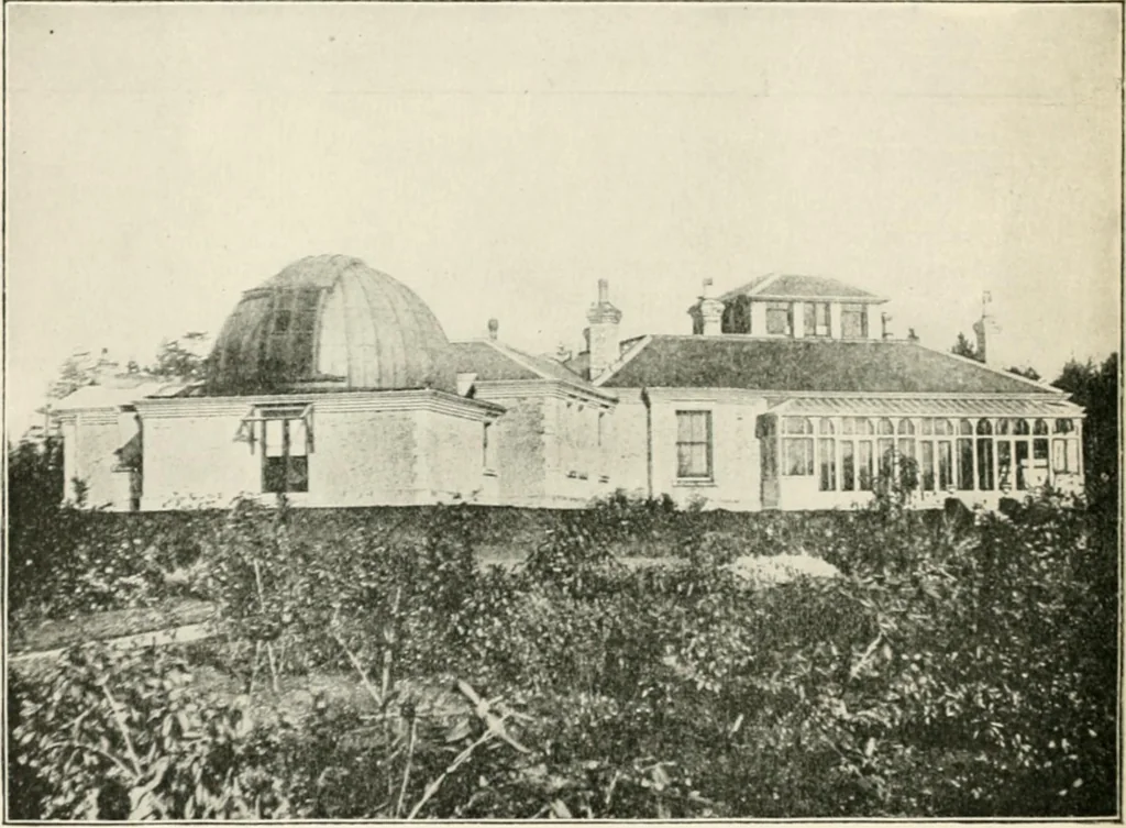 An illustration from Stars and telescopes; a hand-book of popular astronomy founded on the 9th ed. of Lynn's Celestial motions, 1901, leaf 343
