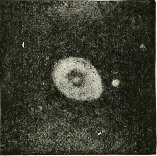 An illustration from Stars and telescopes; a hand-book of popular astronomy founded on the 9th ed. of Lynn's Celestial motions, 1901, leaf 362
