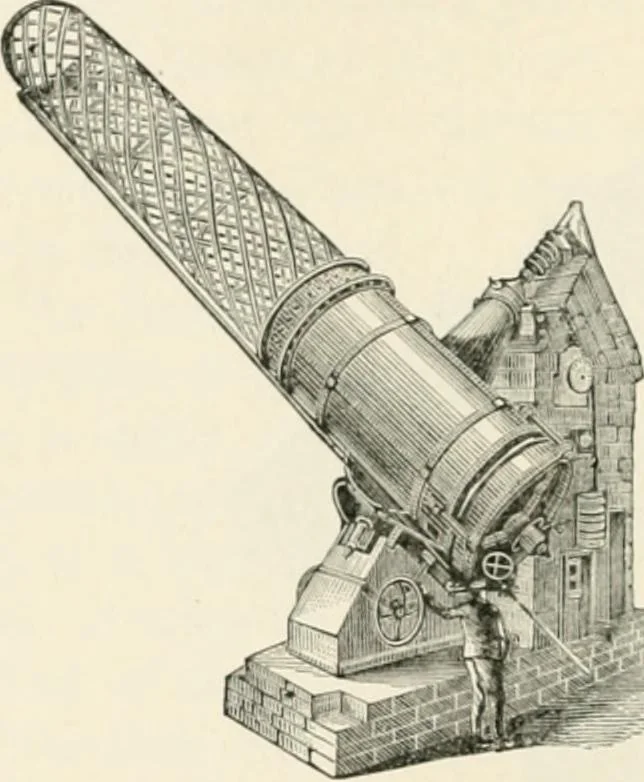 An illustration from Stars and telescopes; a hand-book of popular astronomy founded on the 9th ed. of Lynn's Celestial motions, 1901, leaf 375