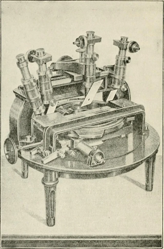 An illustration from Stars and telescopes; a hand-book of popular astronomy founded on the 9th ed. of Lynn's Celestial motions, 1901, leaf 401