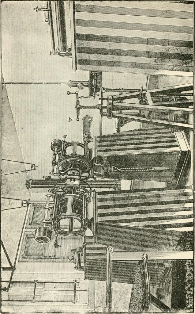 An illustration from Stars and telescopes; a hand-book of popular astronomy founded on the 9th ed. of Lynn's Celestial motions, 1901, leaf 421
