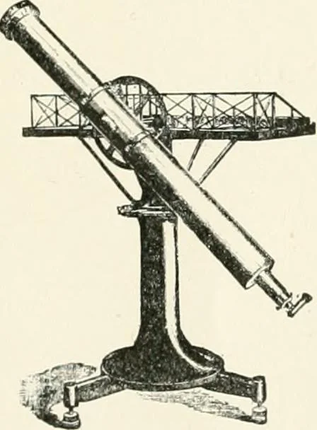 An illustration from Stars and telescopes; a hand-book of popular astronomy founded on the 9th ed. of Lynn's Celestial motions, 1901, leaf 424