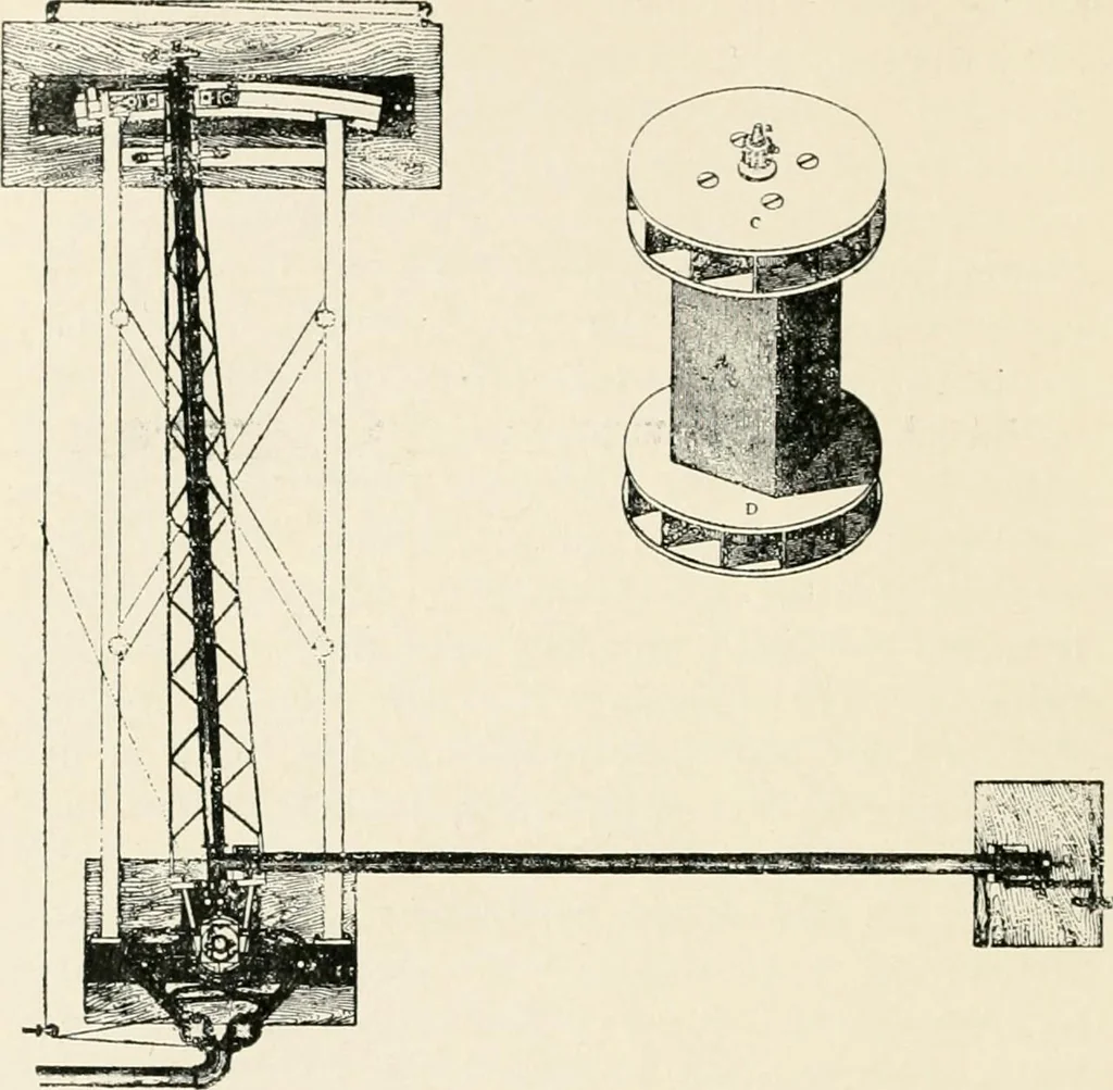 An illustration from Stars and telescopes; a hand-book of popular astronomy founded on the 9th ed. of Lynn's Celestial motions, 1901, leaf 75