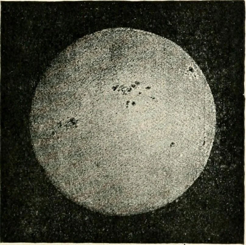 An illustration from Stars and telescopes; a hand-book of popular astronomy founded on the 9th ed. of Lynn's Celestial motions, 1901, leaf 88