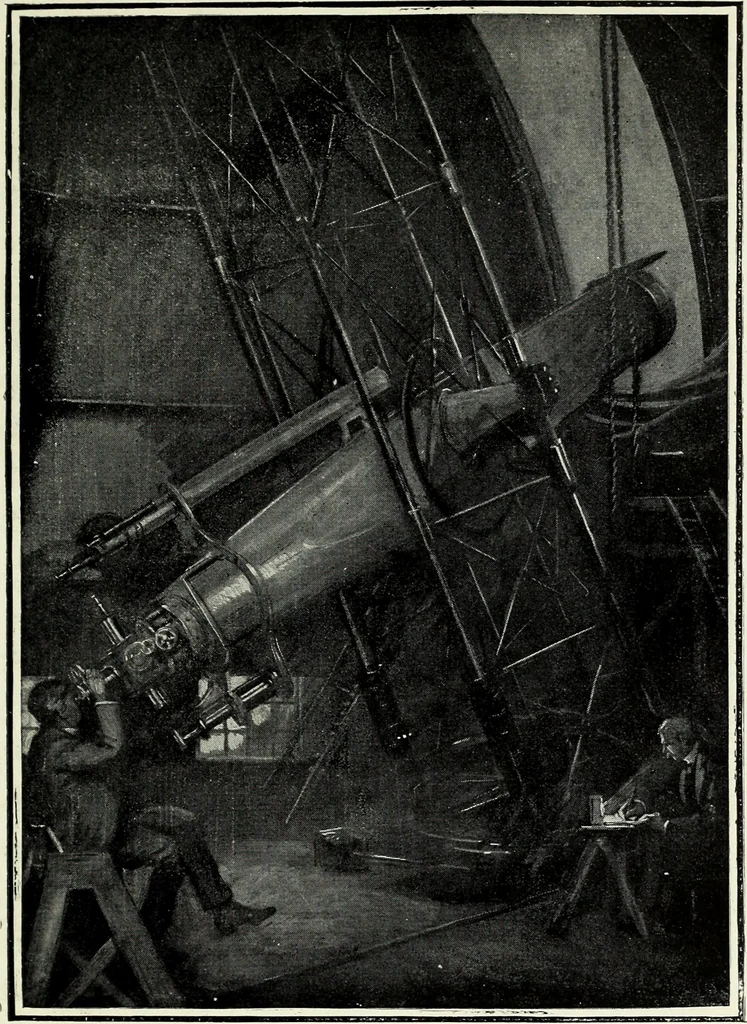 An illustration from The stars and their mysteries : an interestingly written account of the wonders of astronomy, told in simple language, 1916, leaf 170