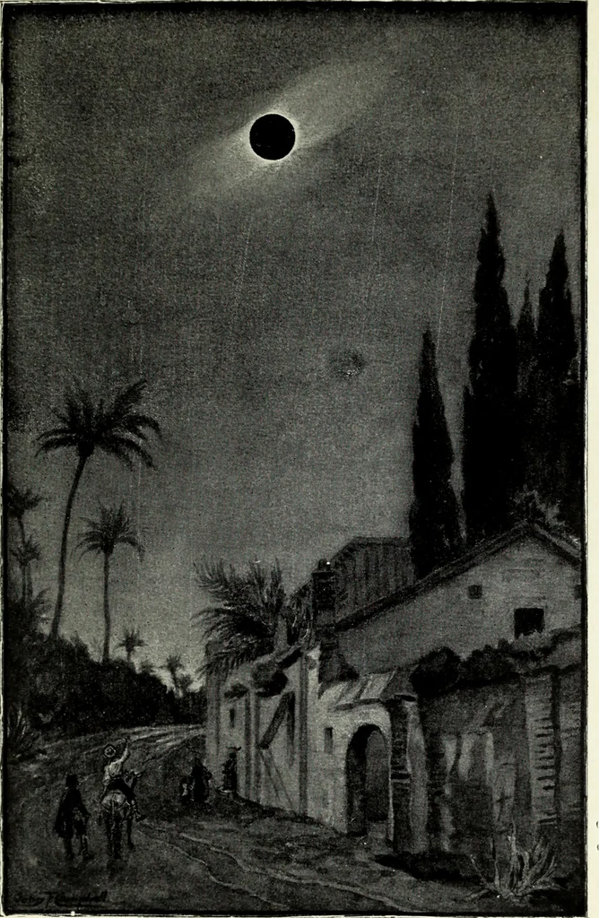 An illustration from The stars and their mysteries : an interestingly written account of the wonders of astronomy, told in simple language, 1916, leaf 202