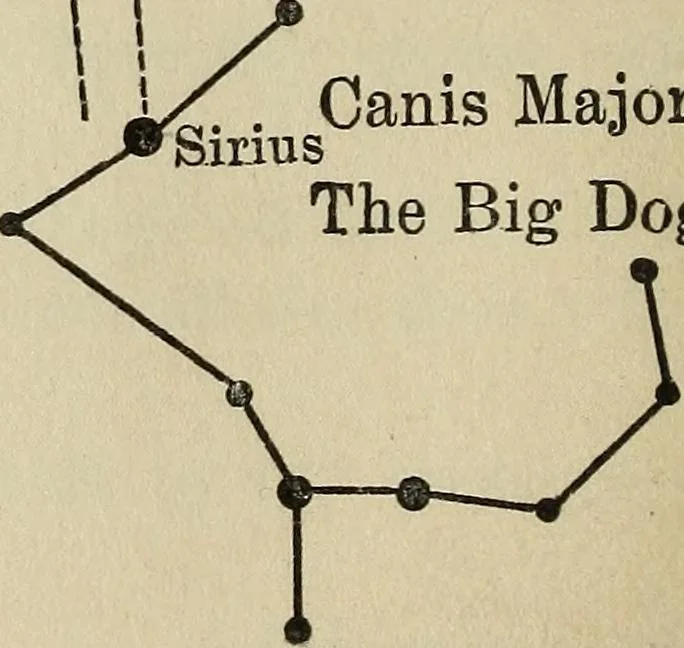An illustration from The stars and their stories; a book for young people, 1913, leaf 107