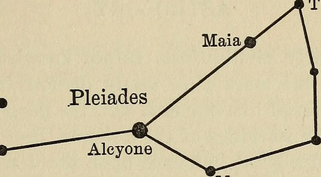 An illustration from The stars and their stories; a book for young people, 1913, leaf 122