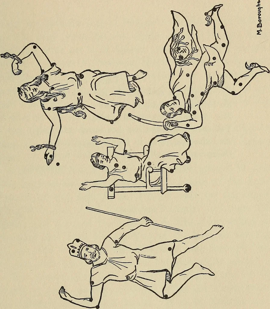 An illustration from The stars and their stories; a book for young people, 1913, leaf 80