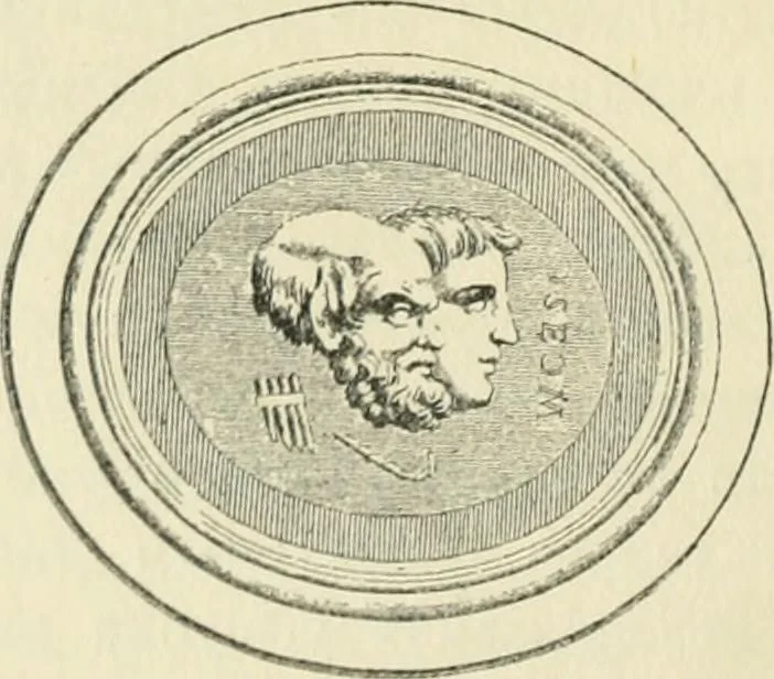 An illustration from Starye gody, 1907, leaf 101