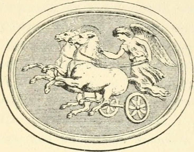 An illustration from Starye gody, 1907, leaf 116