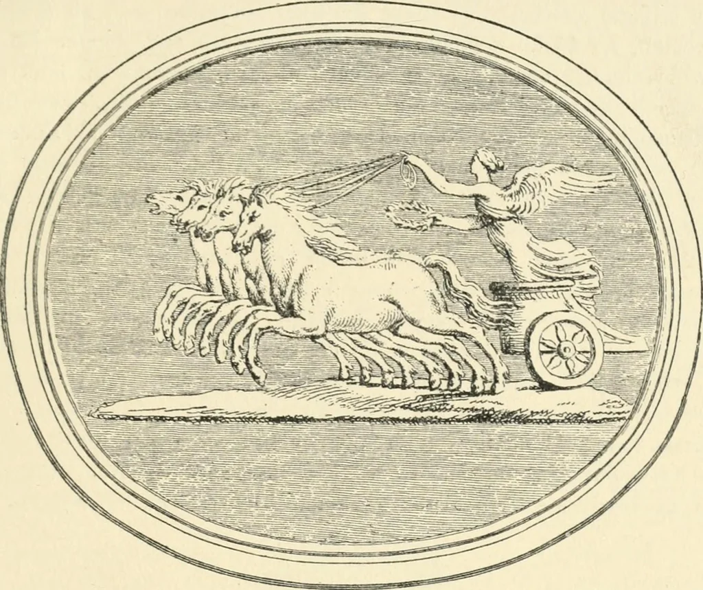 An illustration from Starye gody, 1907, leaf 12