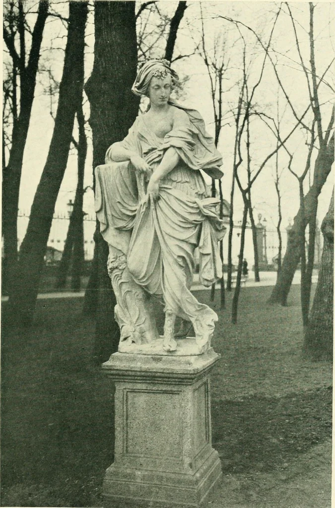 An illustration from Starye gody, 1907, leaf 136