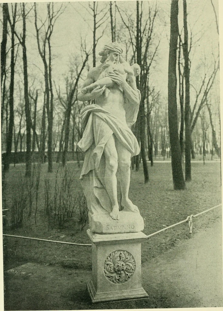 An illustration from Starye gody, 1907, leaf 145