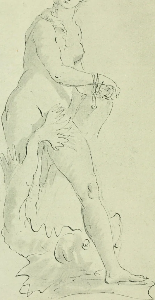 An illustration from Starye gody, 1907, leaf 153
