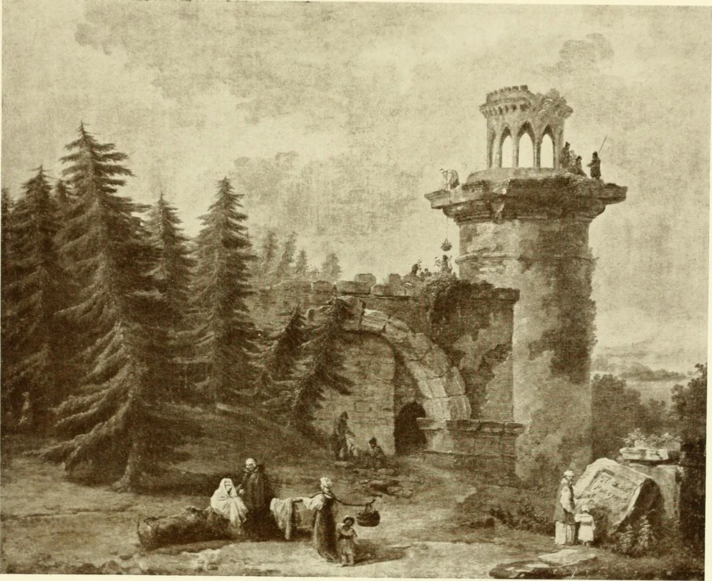 An illustration from Starye gody, 1907, leaf 16
