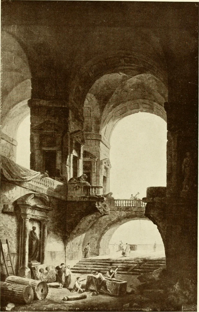 An illustration from Starye gody, 1907, leaf 18