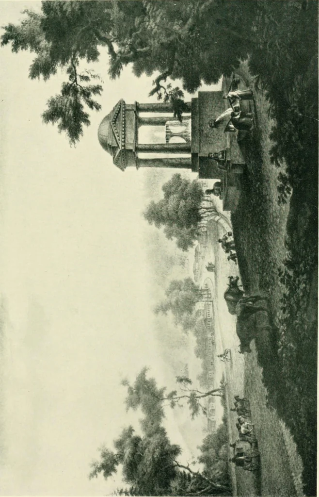 An illustration from Starye gody, 1907, leaf 190