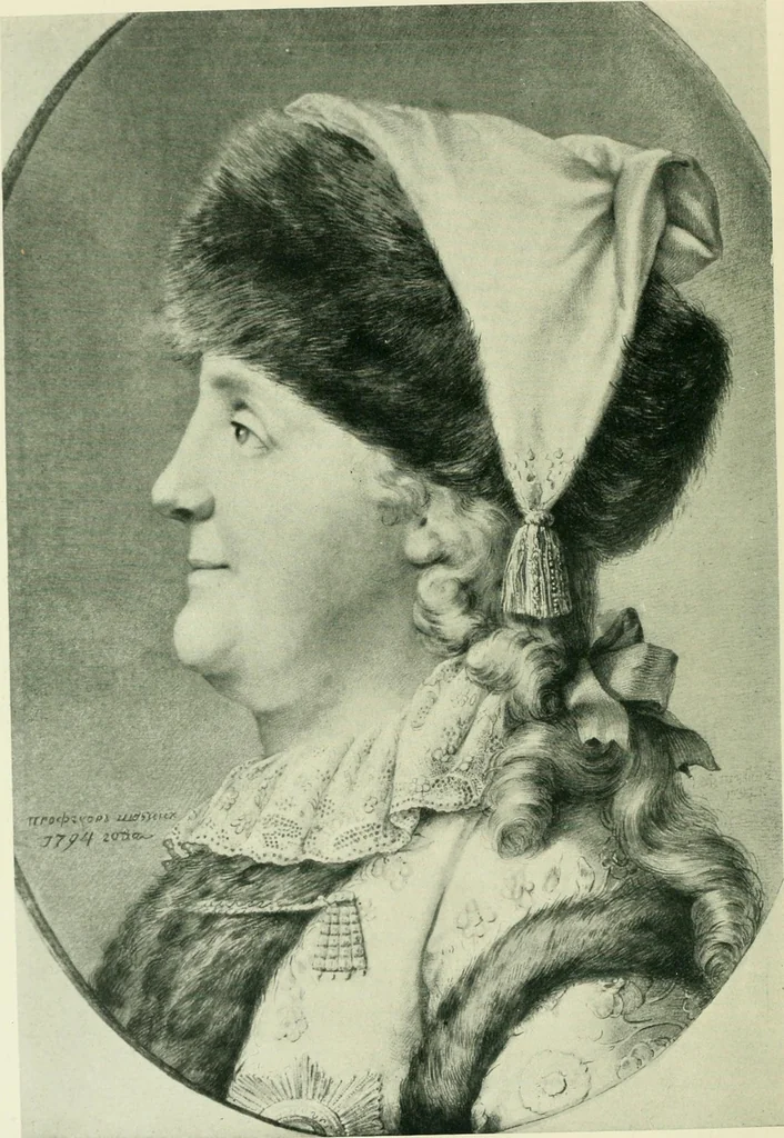 An illustration from Starye gody, 1907, leaf 191