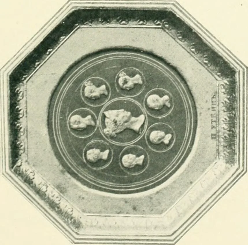 An illustration from Starye gody, 1907, leaf 194