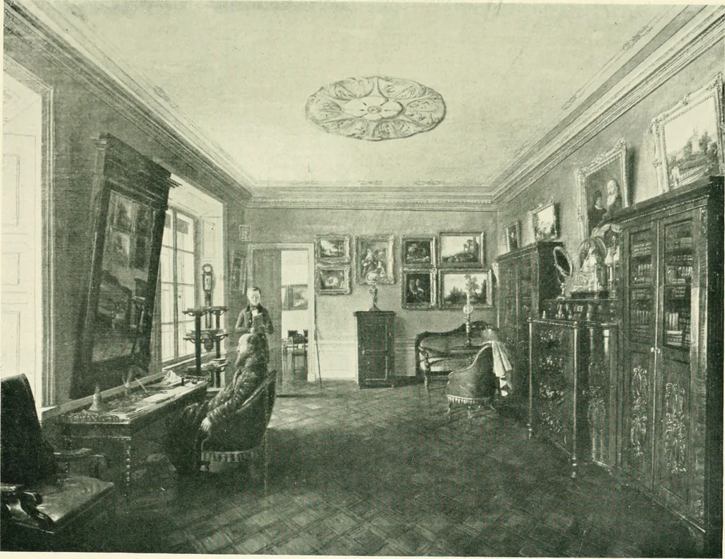 An illustration from Starye gody, 1907, leaf 198