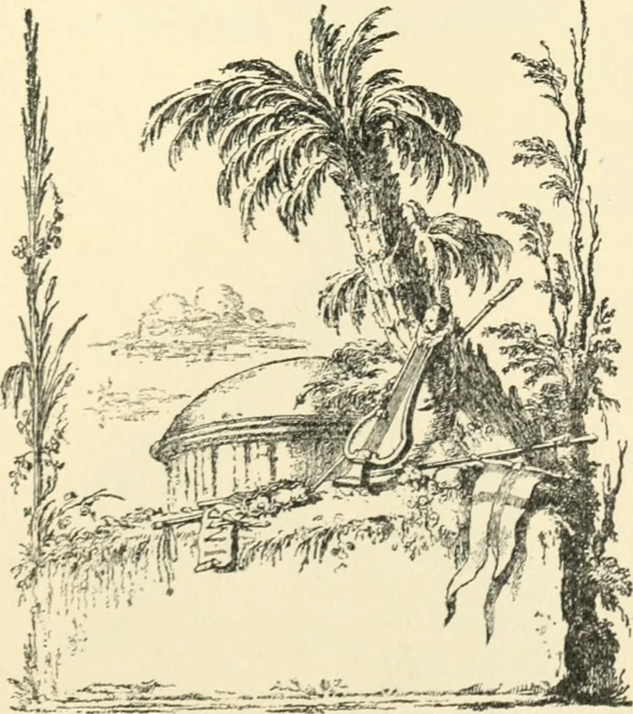 An illustration from Starye gody, 1907, leaf 224