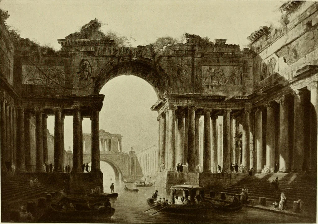 An illustration from Starye gody, 1907, leaf 23