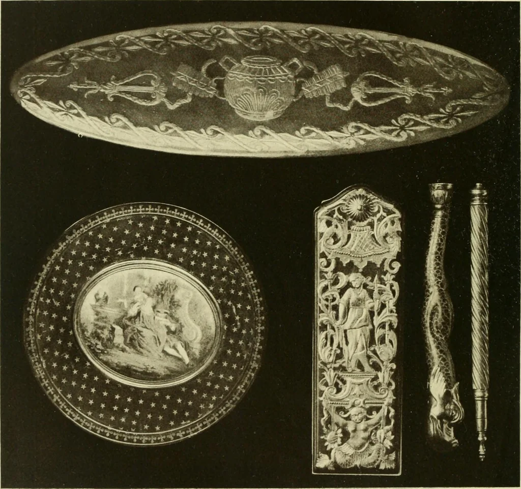 An illustration from Starye gody, 1907, leaf 257