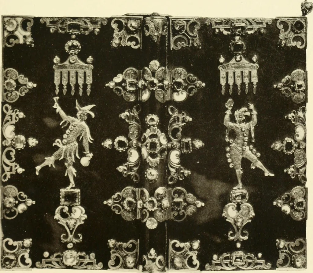 An illustration from Starye gody, 1907, leaf 264