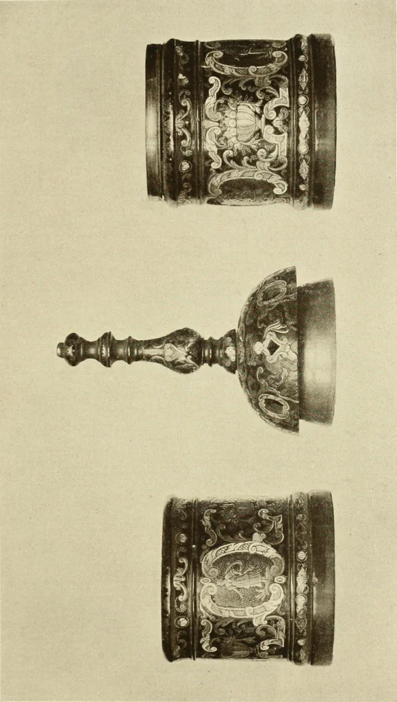 An illustration from Starye gody, 1907, leaf 266