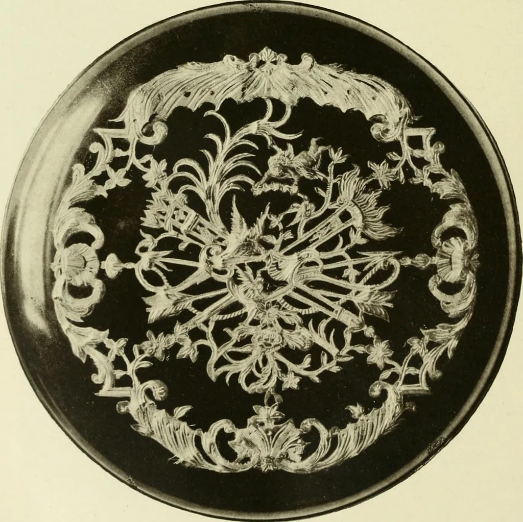 An illustration from Starye gody, 1907, leaf 267