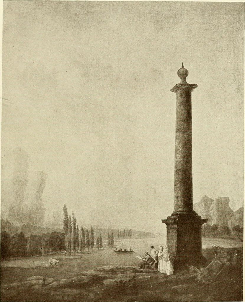 An illustration from Starye gody, 1907, leaf 30