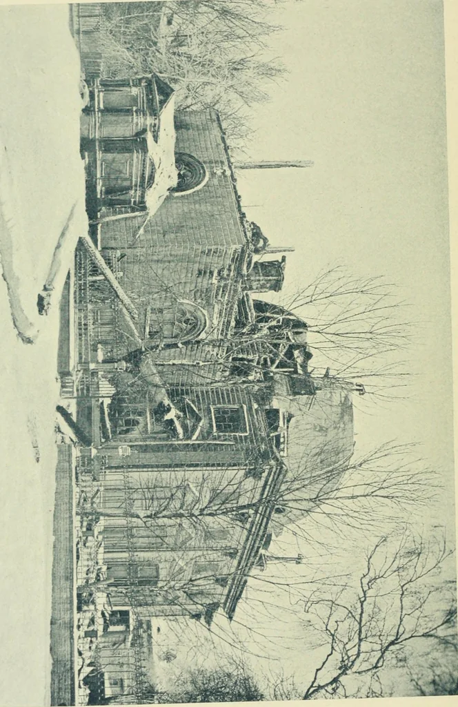 An illustration from Starye gody, 1907, leaf 319