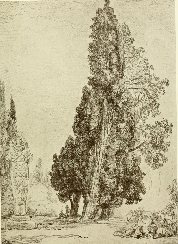 An illustration from Starye gody, 1907, leaf 34