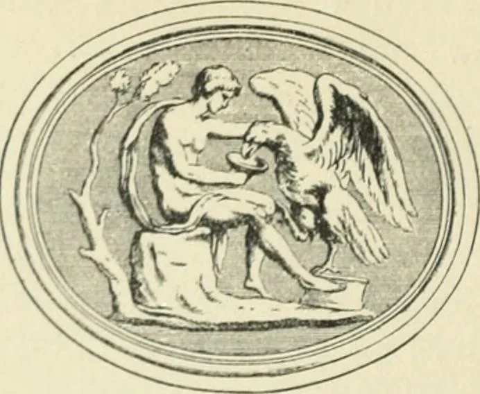 An illustration from Starye gody, 1907, leaf 41